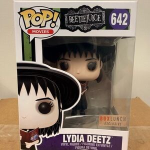 Funko Lydia Deetz Vinyl Figure with Black and Purple Accents